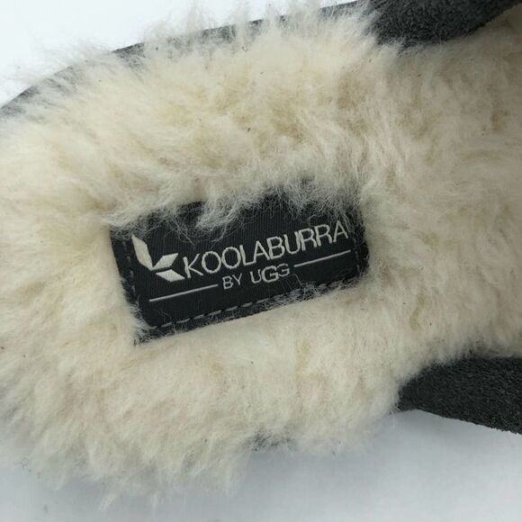 ~Koolaburra Bordon Grey Men’s Slipper Mule Shoes NWOB 10 - Picture 6 of 8